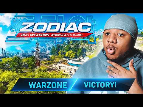 My FIRST WIN on New ZODIAC MAP in MW4 WARZONE..