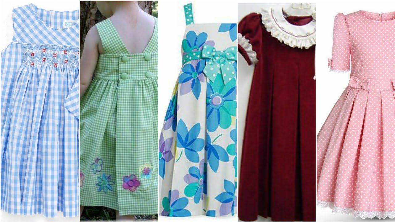 Eye Catching And Unique 50+ Pleated Frocks Designs And Top Designs For 1/8 Year Girls