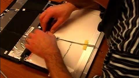 Laptop Screen Replacement / How to Replace Laptop Screen Gateway NE56R41U