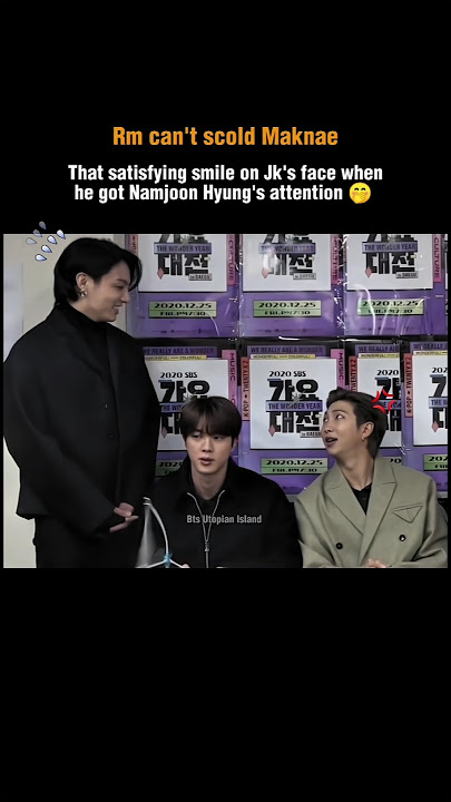 Jk loves his Hyung's attention😌|@BtsUtopianIsland #bts #shorts
