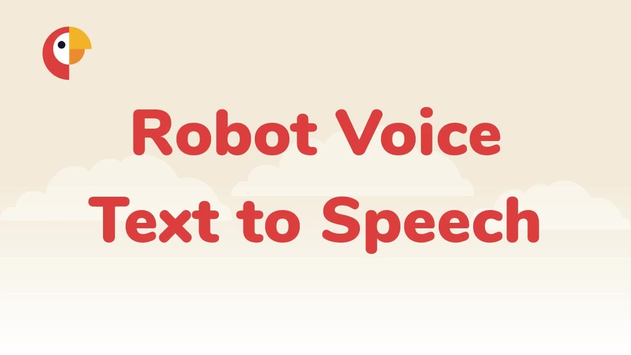 text to speech robot