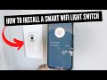 How to install a smart light switch
