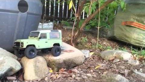 Rc4wd 1/18 D90 garden trail with reduction motor