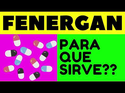 FENERGAN | Fenergan PARA QUE SIRVE | Phenergan EN ESPAÑOL ✅