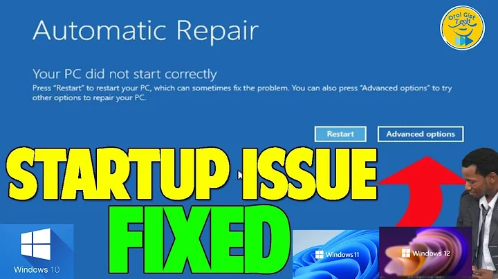 How to Fix Automatic Repair Loop and Startup Repair in Windows 10 11 and 12 | 5 Proven Solutions