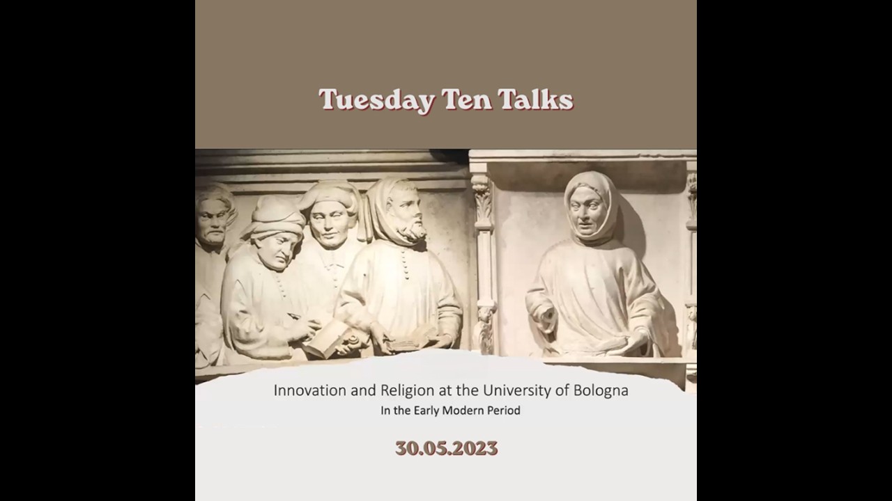 DAVID LINES - Innovation and Religion at the University of Bologna In the Early Modern Period