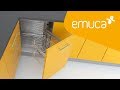 Cómo instalar el rinconero Supra en un mueble esquinero de cocina - Emuca