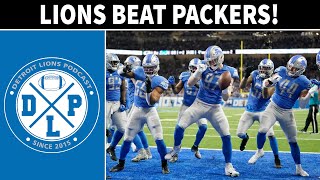 Green Bay Packers Post Game | Detroit Lions Podcast Reacts screenshot 5