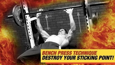 Bench Press Tip - STICKING POINT Eliminator!!
