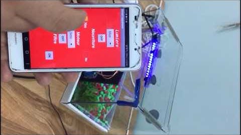 Smart aquarium esp8266 arduino mini