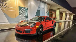 Rainy Night Drive in a Porsche GT3 RS | POV