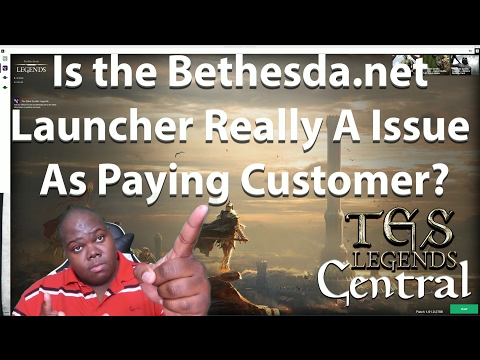 is the Bethesda.net Launcher Really A Issue For The Elder Scrolls: Legends?