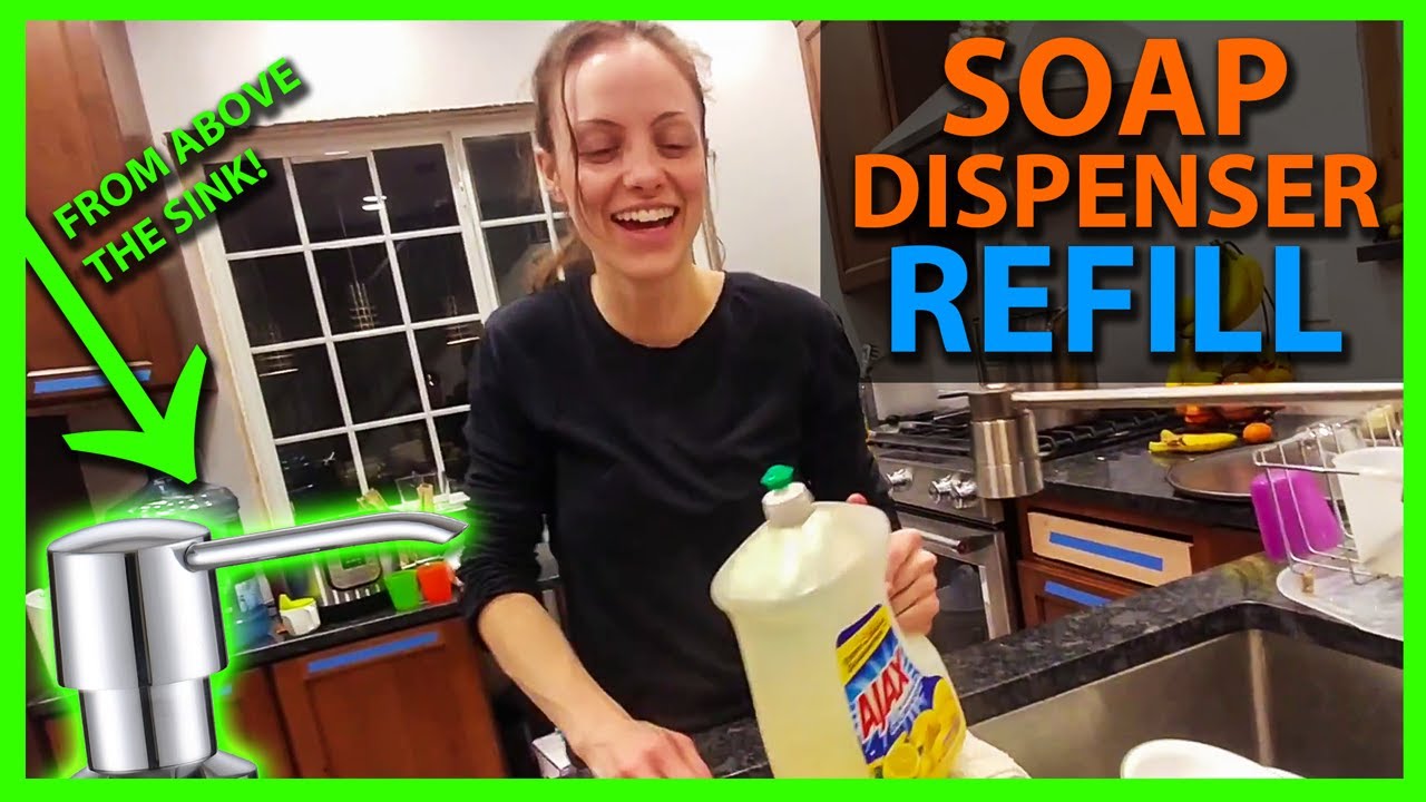 Kitchen Sink Soap Dispenser Trick THE CORRECT WAY 