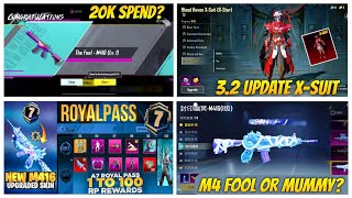 New M416 Fool Crate Opening Tips & Trick / Upgradable Mummy M416 / A7 Royalpass Rewards /Blood Raven