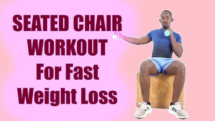 Chair Fitness Low Impact Workout, Easy Seated Exercise