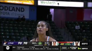 Skylar Diggins Smith vs SEA 20 PTS 6 AST \& D         9.26.21