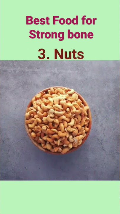 Top 5 food for strong bones| best food for bones|#food #shorts #health