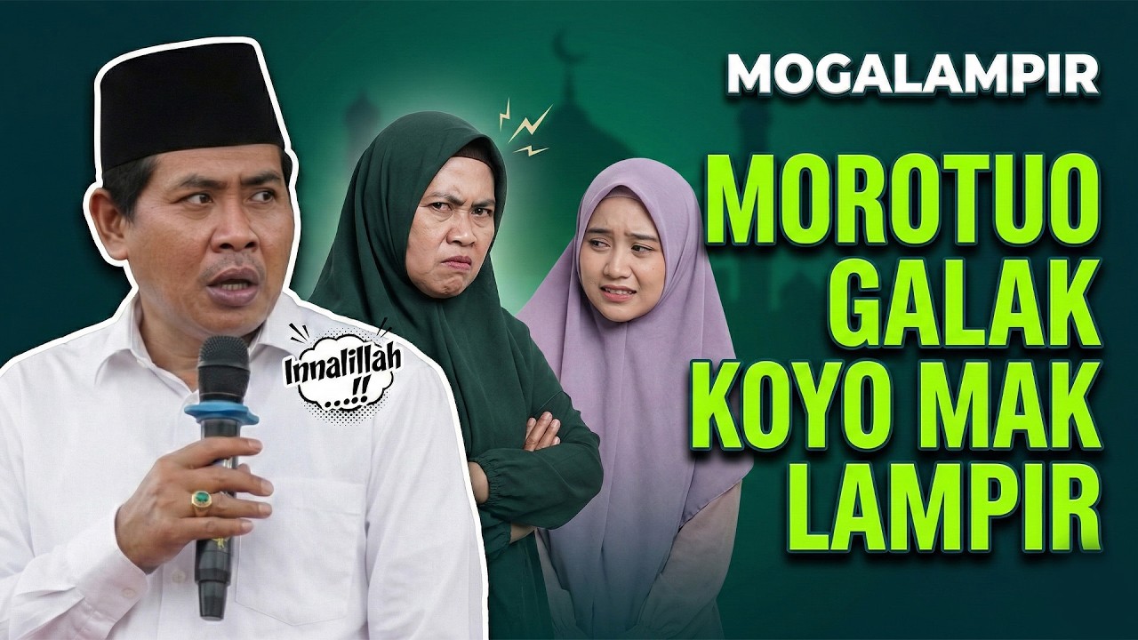 MOROTUO GALAK KOYO MAK LAMPIR !! KH ANWAR ZAHID CERAMAH LUCU PENUH ILMU + HUMOR SANTAI