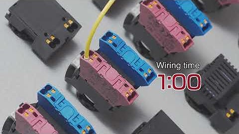 【IDEC】Φ22mm Switches and Pilot Lights with Push-in Terminals