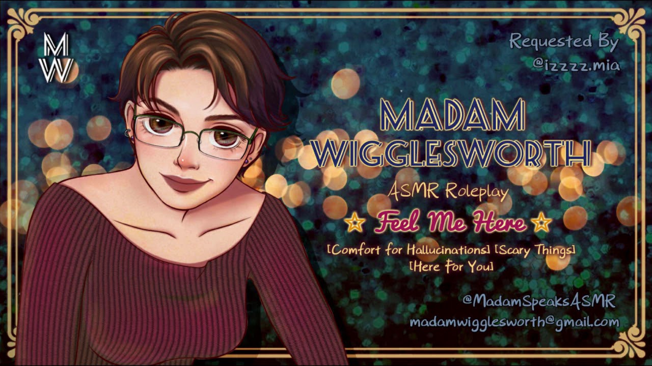 ASMR-озвучка: Почувствуй меня здесь [Утешение от галлюцинаций] [Страшные вещи] [Гендерно-нейтраль...