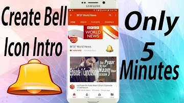 How to make Subscribe & Bell icon Intro!! Easiest step by step Tutorial Only 5 Min