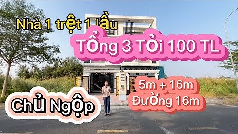 [ Nhà 1 trệt 1 lầu ] Nằm trong khu Saigonriverpark tại Cần Giuộc. 5x16m