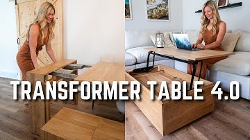 Transformer Table 4.0 | The ULTIMATE Extendable Dining Table!