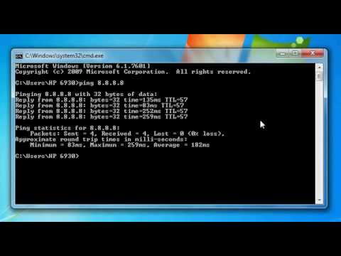 command prompt internet speed test