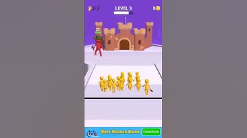 Join Clash 3D part 3 - Walkthrough (Android Gameplay) - Jogabilidade: Jogo engraçado | #Shorts