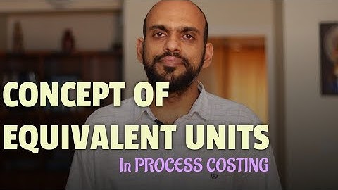 PROCESS COSTING |equivalent units for CA, CMA ,CS ,B.com ,m.com students