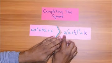 CXC Maths - Completing the Square *SUPER* Tutorial (Edited)