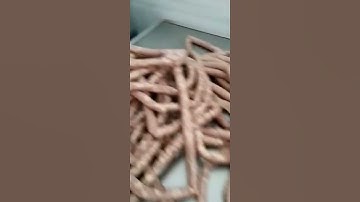 Automatic sausage linker tying machine