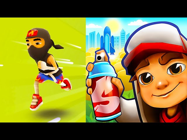 Subway Surfers historic Zurich Ninja Flame Outfit 