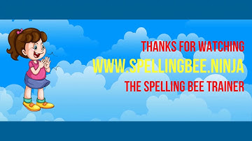Spelling Words Lists and Flashcards