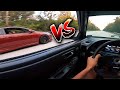 MY 500HP SUPERCHARGED K24 Integra Vs Randy's 535HP Turbo RSX - POV