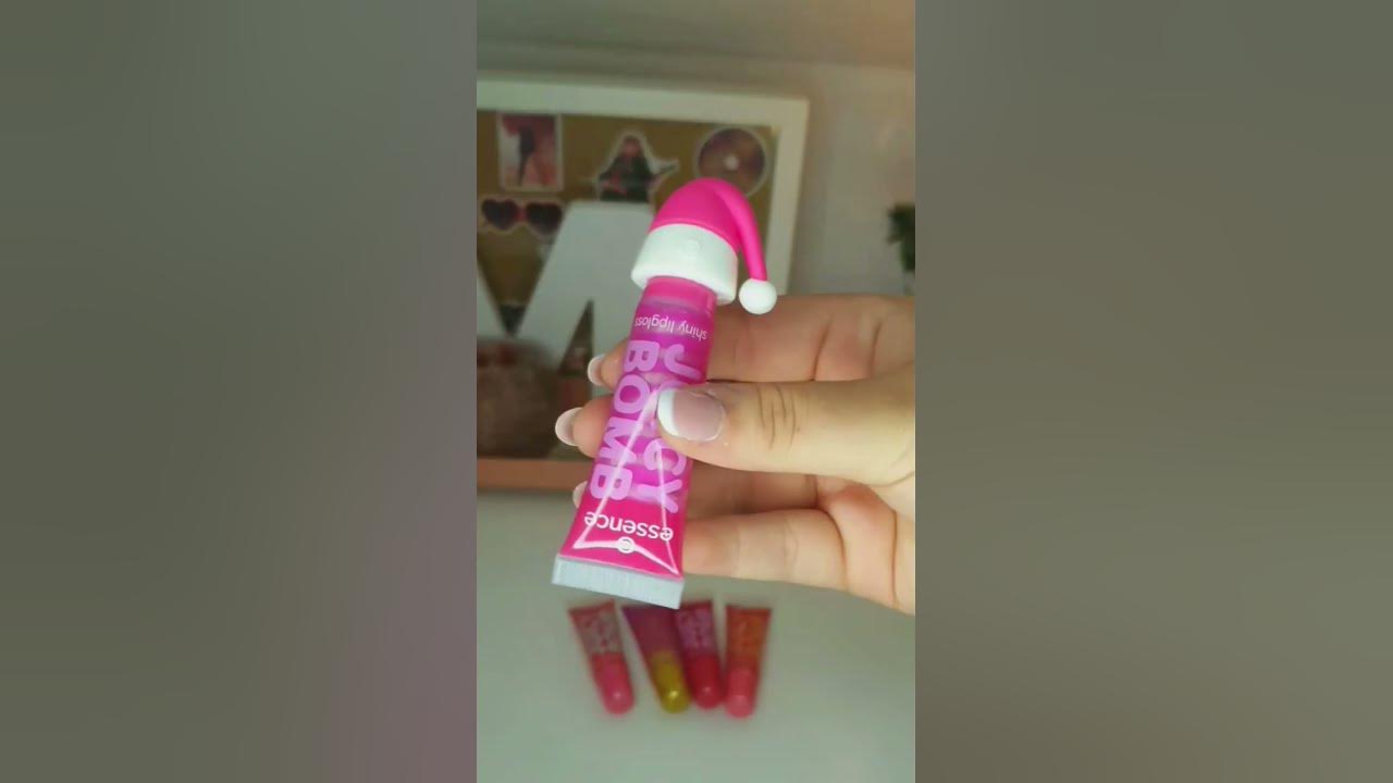Juicy Bomb christmas Limited edition unboxing!💋💫💕#essence #lipgloss #essencecosmetics #music #song