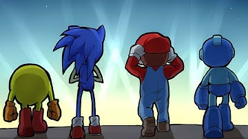 Capcom VS SNK Arrange MUGEN Playthrough - Mario, Sonic, Mega Man, and Pac-Man