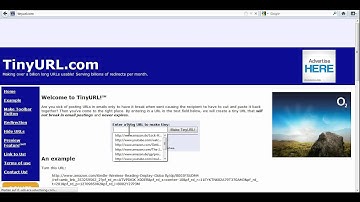 How To Shorten Long URL Link 2013