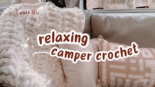 Cozy Chunky Camper Blanket: Crochetalong