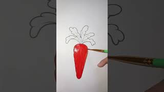 Let's Paint Carrots  #art #color #asmr #asmr #art  #plasticandbeauty