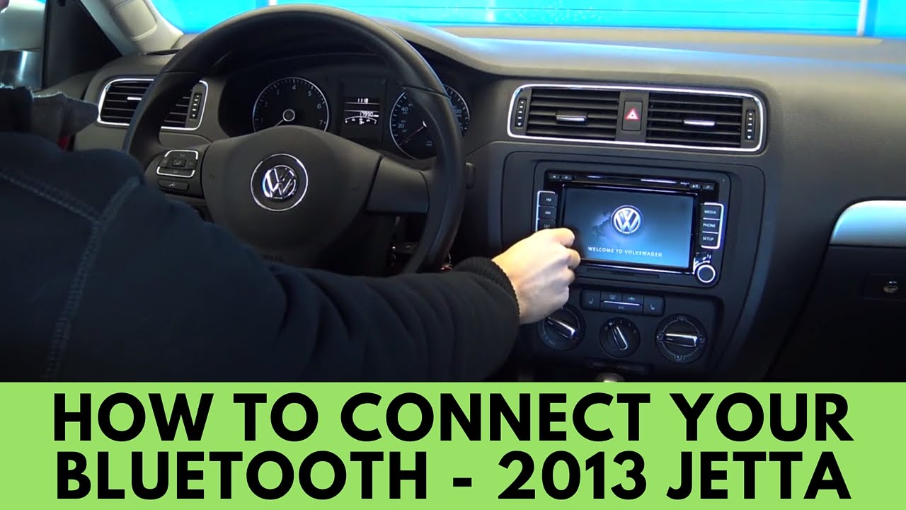 Environmentalist Pronoun Traveler 2013 Volkswagen Jetta: How to Connect Bluetooth - YouTube