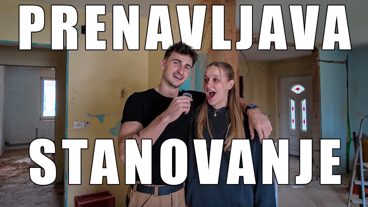 Z Nino si prenavljava stanovanje 1. del!