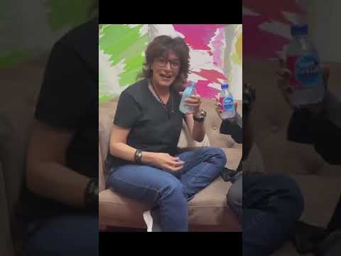 سماح انور اول مرة هشرب مايه من 17 سنة