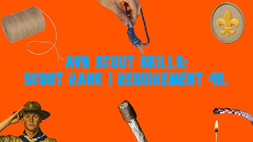 Scout Rank | Requirement 4b.