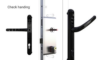 Fitting a Lock Lock handle