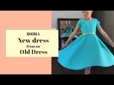 Making a New Dress from an Old Dress