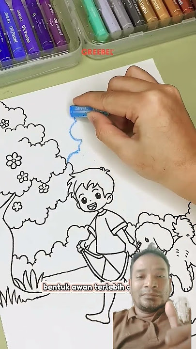#TutorialMewarnai #BelajarMewarnai #MewarnaiUntukAnak #CrayonArt