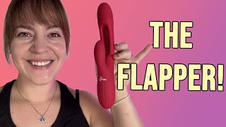 Sex Toy Review - The Flapper Rabbit Vibrator Silicone G Spot Flapping Toy from Orion!