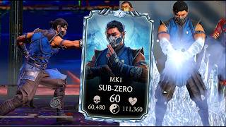 MK Mobile. This Character IMPRESSED Me! MK 1 SubZero Gameplay Review. screenshot 4