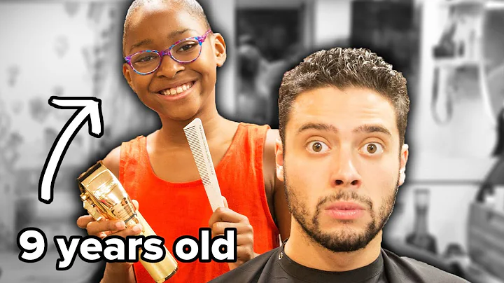 The World's Youngest Barber Gives Me A Haircut